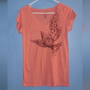 American Eagle Outfitters Coral Graphic Tee